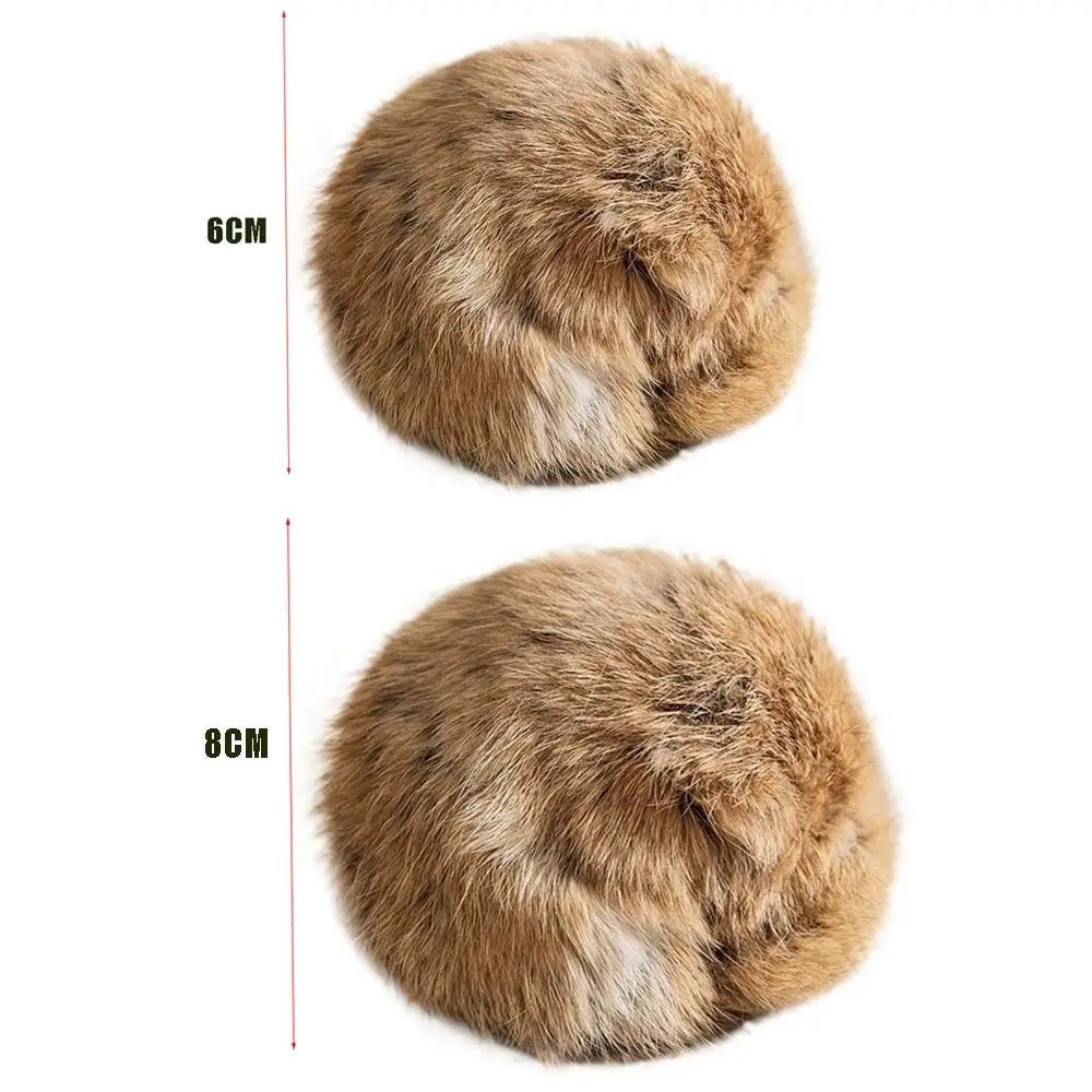 Bola de Pelo para Gatos — Juguete Suave para Morder, Patear y Perseguir